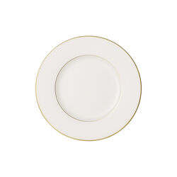 Anmut Gold Frokosttallerken &Oslash; 22 cm, hvid/guld, Villeroy & Boch