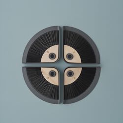 SWEEP-IT fejebakke og kost, grey, RIG-TIG