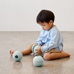3 x skumbolde, ocean mint/forest green, MODU
