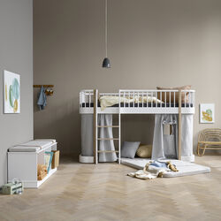 Legemadras til Wood Original halvhøj seng 90x200 cm, Oliver Furniture