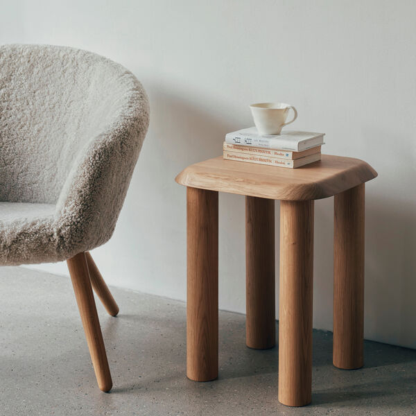 Ditzel loungestol, Moonlight/oiled oak Ditzel loungestol, Moonlight/oiled oak, Fredericia Furniture