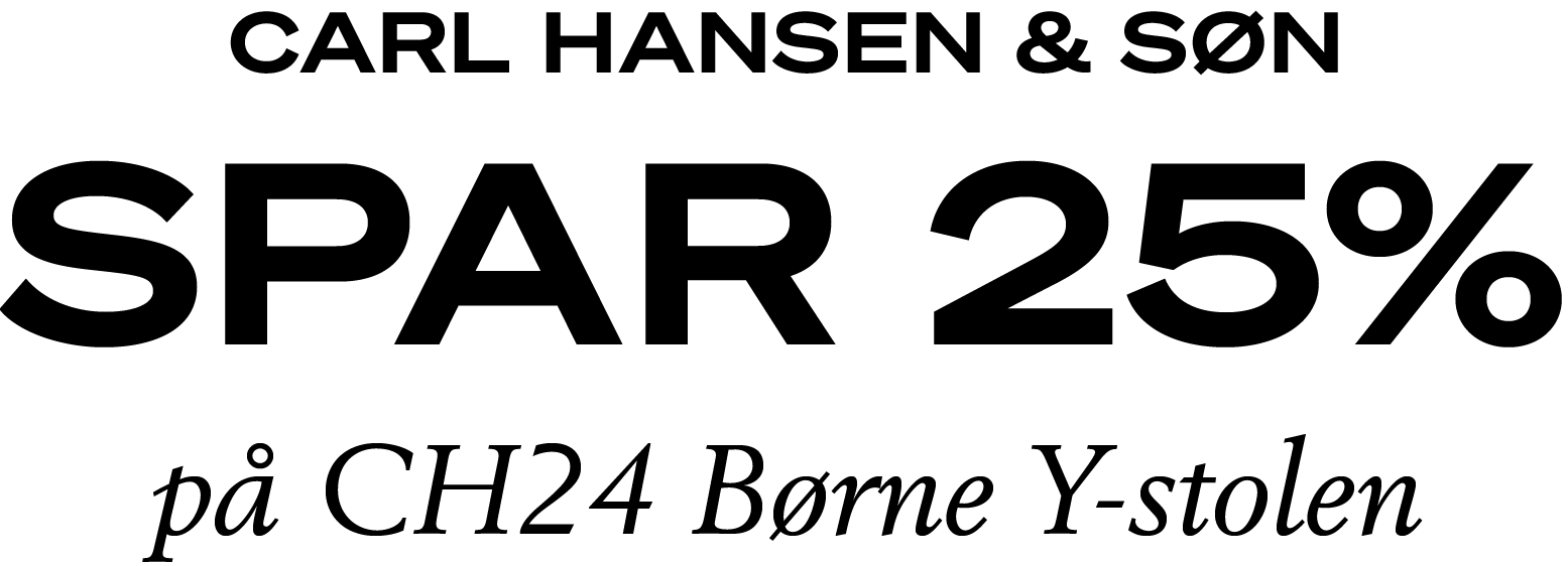 Carl Hansen & Søn CH24 Børne Y-stolen | Spar 25%